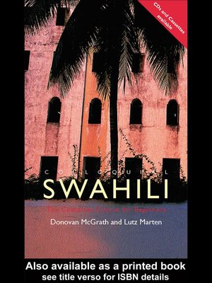 cover image of Colloquial Swahili